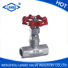 Globe Valve with Thread End 200wog for Water Oil